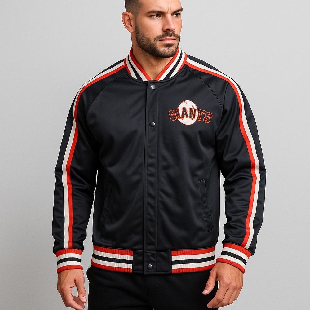 San Francisco Giants Varsity Jacket black